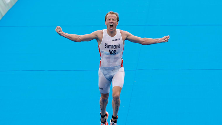 Kristian Blummenfelt eyes post-Games shift to cycling