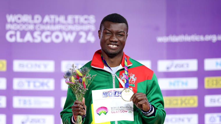 Hugues Fabrice Zango Championnats du monde en salle