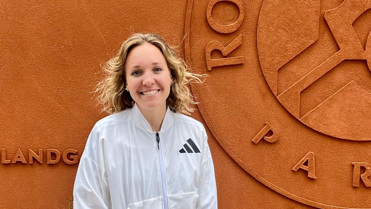 Océane Michelon à Roland-Garros ce mercredi 3 juin 