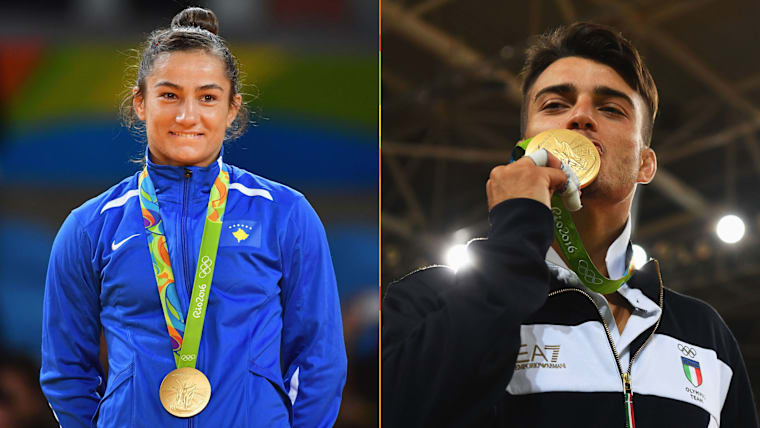 Majlinda Kelmendi remporte le premier titre du Kosovo, Fabio Basile fait le spectacle