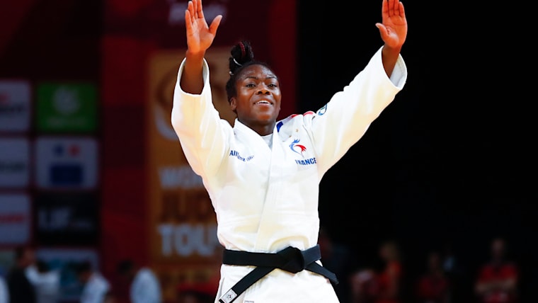 Clarisse Agbegnenou judo world champion