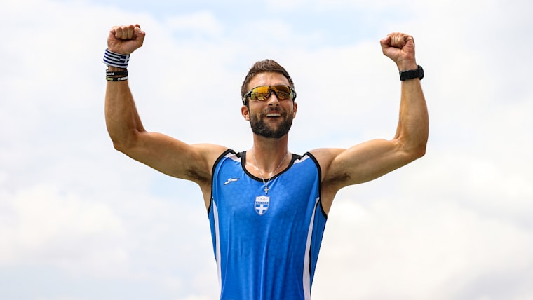  Stefanos Ntouskos of Team Greece 