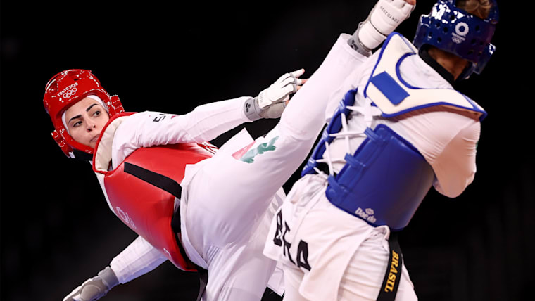 Jordanian taekwondo star Julyana Al-Sadeq determined to break new ground at Paris 2024