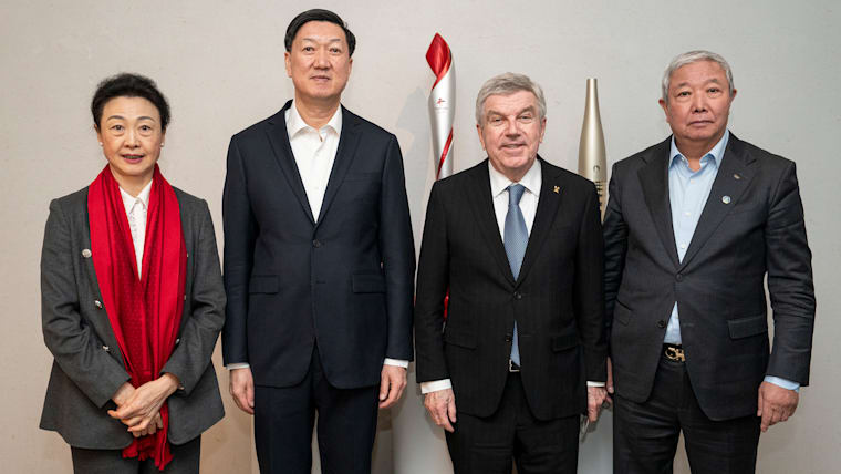 IOC President in China