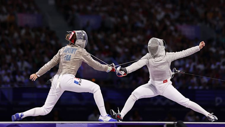 Piste finales : Petite finale et finale sabre équipe (F) | Escrime | Jeux Olympiques de Paris 2024