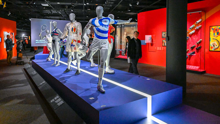 Celebrating fashion and sport at the Olympic Museum