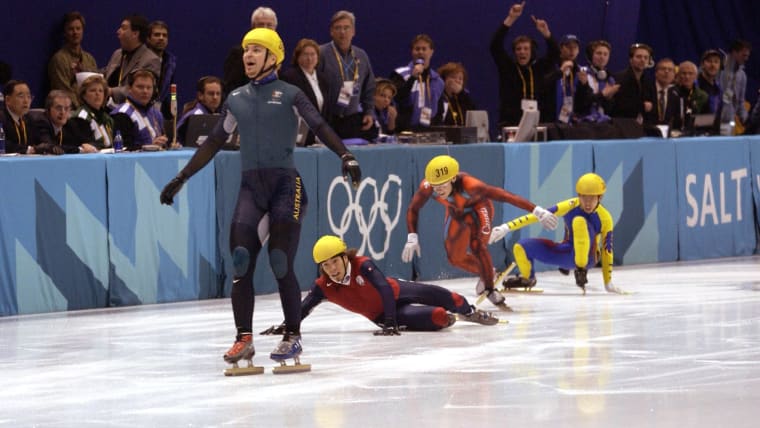 L'improbable victoire de Steven Bradbury à Salt Lake City en 2002 