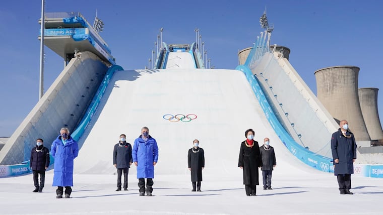 Olympic Winter Games Beijing 2022, ART ON 158-METER ICE