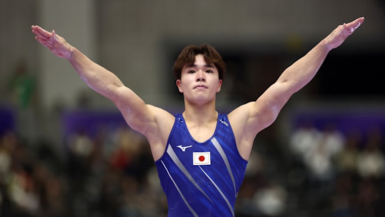 Japanese gymnast Oka Shinnosuke