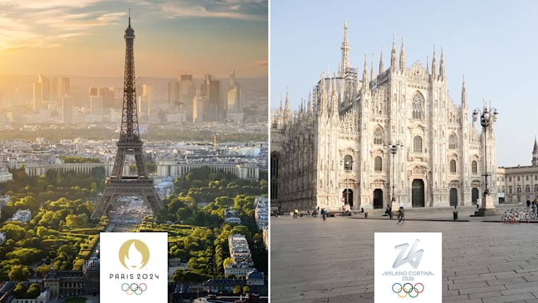 Les comités d'organisation de Paris 2024 et Milano Cortina 2026 signent un accord de collaboration