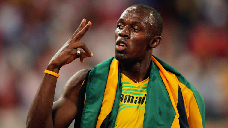 Usain Bolt Breaks 100m World Record in Beijing 2008