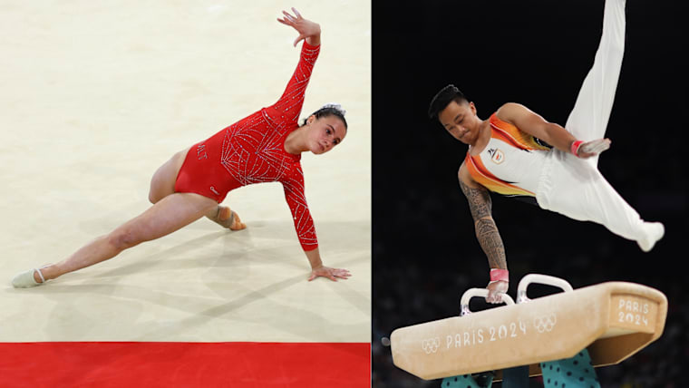 Malta's Philippa Busuttil and Cyprus's Marios Georgiou lead the way in Mediterranean gymnastics