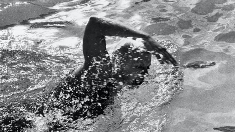 Von Saltza rules the pool with golden hat-trick