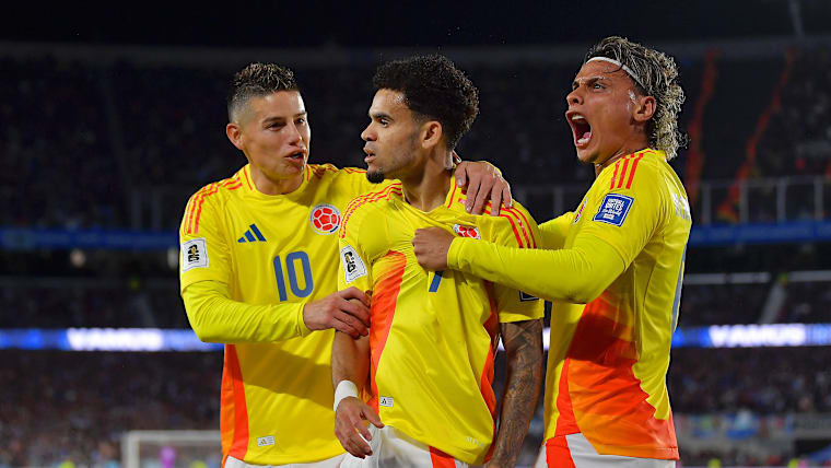 Colombia's football stars