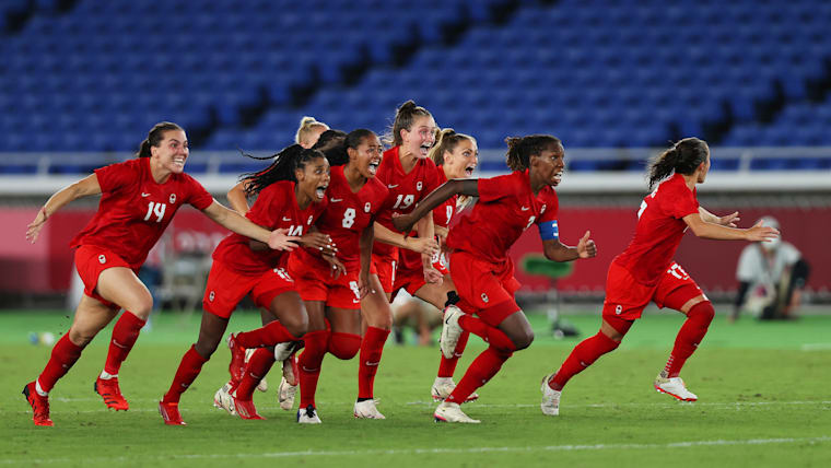 Canada are current Olympic Gold Medallists after their win in Tokyo