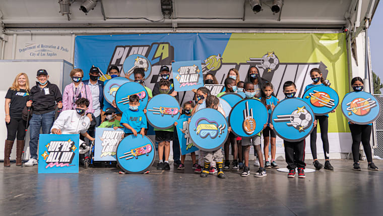 LA28 launches PlayLA youth sports programme