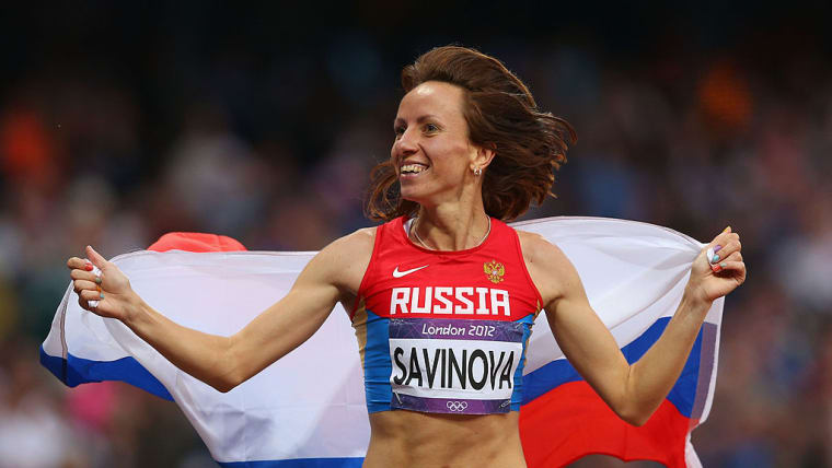 Savinova storms to 800m victory - London 2012 - Athletics