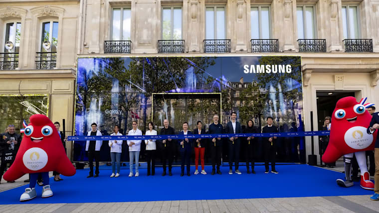 Samsung opens innovative showcase in Paris to engage fans during Olympic Games 