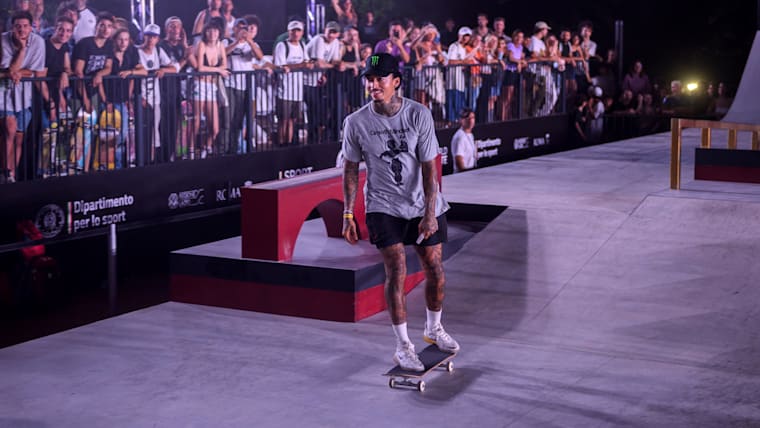 World Skateboarding Tour - Rome Street 2023 : Nyjah Huston s'impose, Aurélien Giraud 8e | Résultats et classement