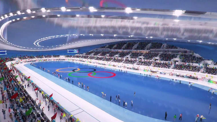 Beijing 2022 : Le système de refroidissement sur les sites des sports de glace réduira l’empreinte carbone des Jeux Olympiques