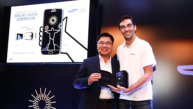 IOC and Worldwide TOP Partner Samsung to help Rio athletes stay connected and share their Games experience