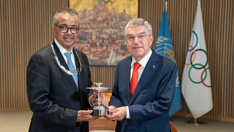 Olympic Order awarded to WHO Director-General Tedros Ghebreyesus