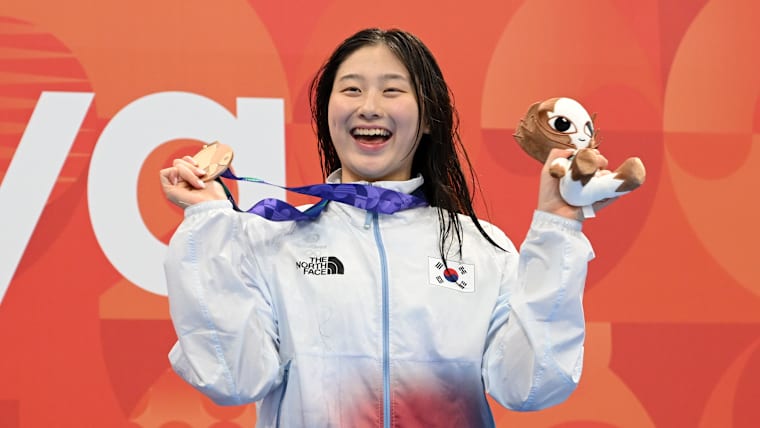 Republic of Korea's Kim Seungwon won several medals at the 2026 Asian Games in September and will be one of the top names to follow at the 2026 Youth Olympic Games in Dakar.