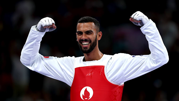 Firas Katoussi of Team Tunisia