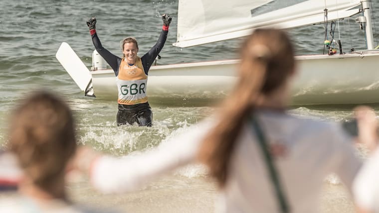 Olympic champion Hannah Mills launches #BigPlasticPledge