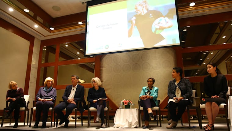 The IOC, UN Women, UNESCO, P&G and NBC Sports are changing the conversation about women in sport
