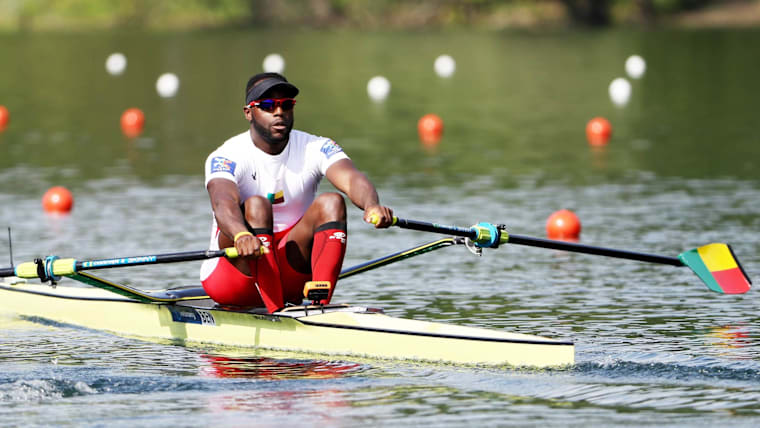 De spectateur à premier Béninois à se qualifier aux JO en aviron : l’histoire de Privel Hinkati