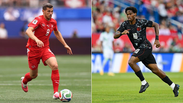 Switzerland against Canada at FIFA World Cup 2026