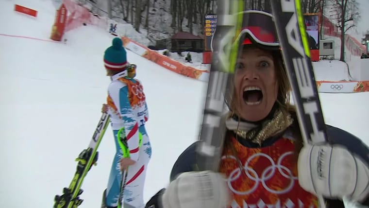 Best of Ladies' Super Combined Alpine Skiing | Sochi 2014