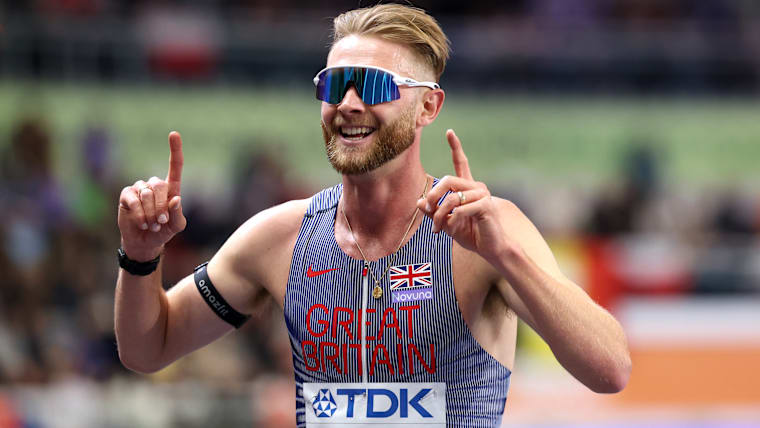 Josh Kerr is a two-time world indoor champion in the 3000m