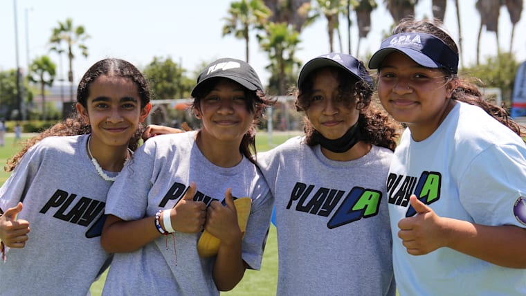 PlayLA: 90,000 children get active in 2022 as LA28 looks to build on youth sports programme’s success 
