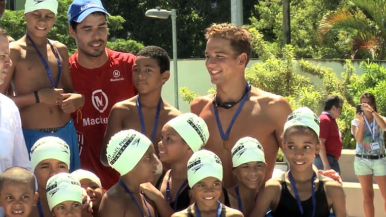Le jeune virtuose des JOJ Chad Le Clos fait sensation à Rio