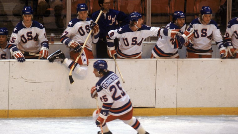 1980 schaffte das US-amerikanische Eishockeyteam ein "Wunder auf dem Eis"