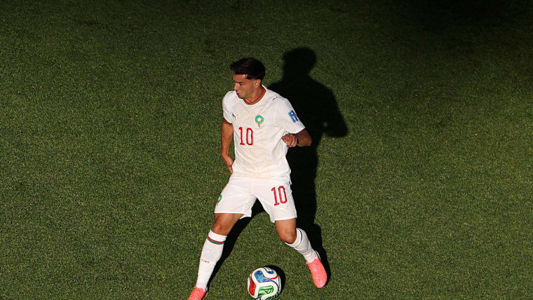 Morocco midfielder Brahim Díaz.
