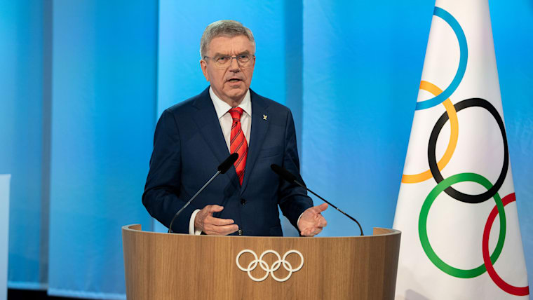 Thomas Bach : "Nous sommes solidaires des athlètes. Car ce sont eux qui donnent vie à nos valeurs."