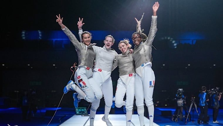 france sabre femmes par équipes