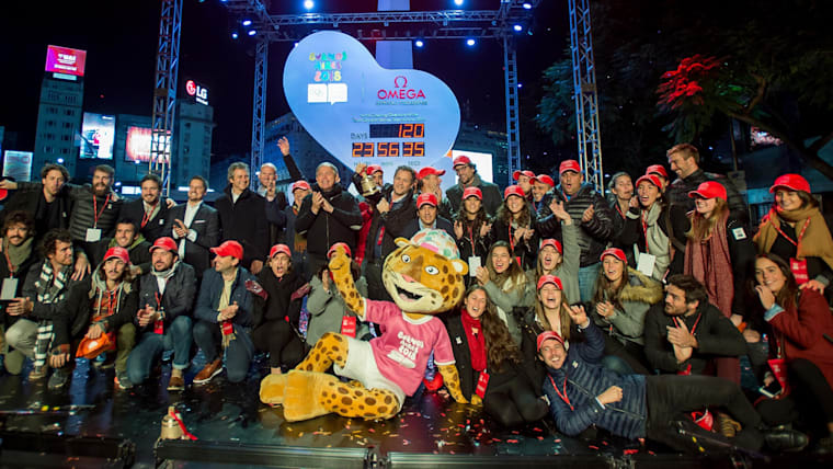 OMEGA marks the final countdown to Buenos Aires 2018