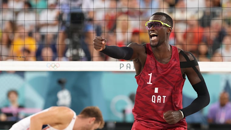 Cherif Younousse of Qatar