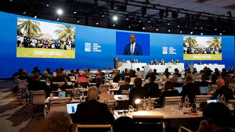 144th IOC Session, Report on the 4th Summer Youth Olympic Games Dakar 2026 by the organizing Committee, The Romanos - Costa Navarino