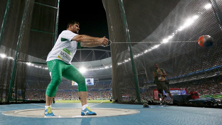 Hammer thrower Nazarov wins first gold for Tajikistan