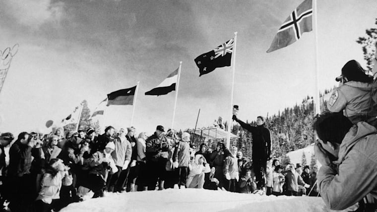 6. The Olympic anthem becomes official