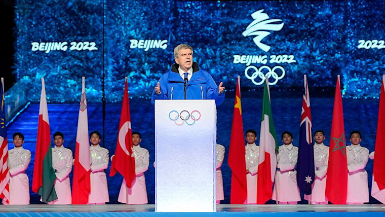 Discours du président du CIO – cérémonie de clôture de Beijing 2022