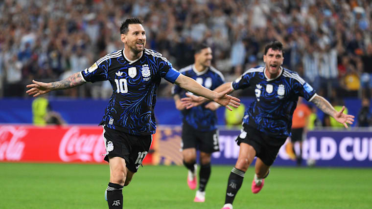 Argentina captain Lionel Messi at FIFA World Cup 2026. 