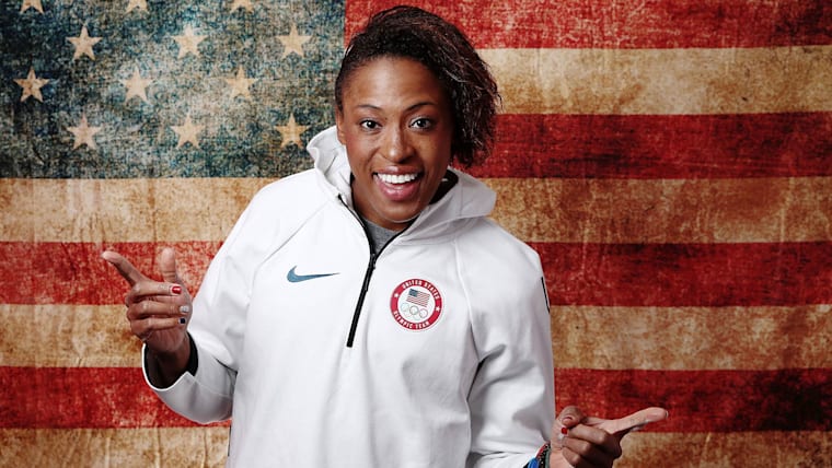 Olympian Mechelle Lewis Freeman giving back through her Airbnb Online  Experience - Olympic News