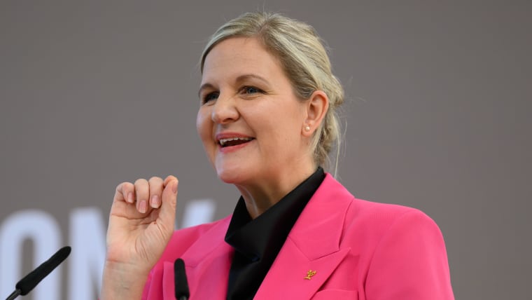IOC President Kirsty Coventry 