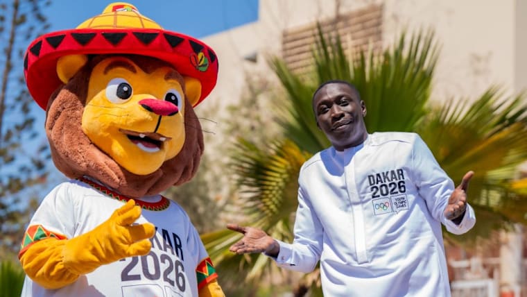 Social media phenomenon and influencer Khaby Lame is the new ambassador of the Dakar 2026 Youth Olympic Games